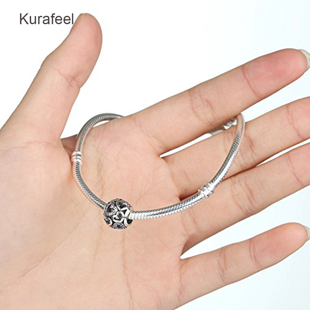 Silver Bead Women Bracelets & Bangles Beads Bracelet